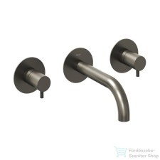 Ravak Espirit ES 021.20GB.O1 falsík kádöltő csaptelep gégecső csatlakozó nélkül,belső egységgel,Graphite brushed X070314 csaptelep