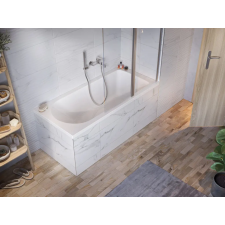 Ravak Flow 170x75 akrilkád fehér XC00100115 kád, zuhanykabin