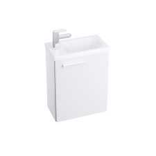 Ravak Fürdőszobaszekrény a mosdókagyló alá Ravak Chrome II 40x50x22 cm fehér fényes X000001782 fürdőszoba bútor