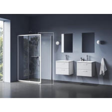 Ravak Oldalsó paraván a zuhanyajtóhoz 90x90 cm Ravak Blix II 9BM70E00Z1 kád, zuhanykabin