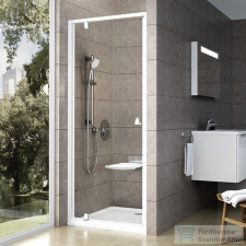 Ravak PIVOT PDOP1-80 80 cm-es nyílóajtó,Szatén+Transparent 03G40U00Z1 kád, zuhanykabin