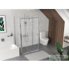 Ravak PIVOT PDOP2+PPS+PPS 120x90 cm-es nyílóajtós,3 oldalas zuhanykabin,króm/transparent 03GG0C00Z1SET1202XPPS90
