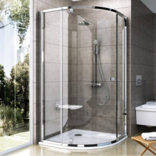 Ravak PSKK3 100 zuhanykabin szatén + transparent ( 376AAU00Z1 ) kád, zuhanykabin