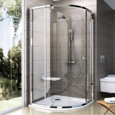 Ravak PSKK3 100 zuhanykabin szatén + transparent ( 376AAU00Z1 ) kád, zuhanykabin