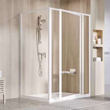  Ravak PSS-80 fixfal Fehér-Grape kád, zuhanykabin