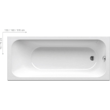 Ravak Ravak Chrome kád 160x70 snowwhite kád kád, zuhanykabin