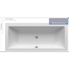 Ravak Ravak Formy 01 egyenes akrilkád, 170x75/180x80 cm, C691000000 kád, zuhanykabin