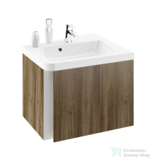 Ravak SD 10° 650 sarok kivitel, jobbos , sötét dió X000000750 fürdőszoba bútor