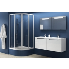 Ravak SKCP4-90 Sabina (szatén+pearl) kád, zuhanykabin