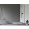 Ravak Slate Pro zuhanytálca 120x90 smoke grey XA03G73O010