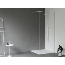 Ravak Slate Pro zuhanytálca 80x80matt fehér XA034431010 kád, zuhanykabin