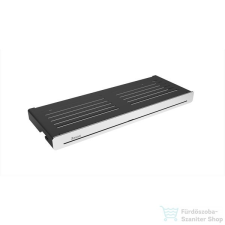Ravak SLIM S 27,8x10,3x2.2 cm-es polc, fekete/króm X07P575 bútor