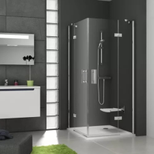 Ravak SmartLine SMSRV4-90 sarokbelépős zuhanykabin króm+transparent (1SV77A00Z1) kád, zuhanykabin