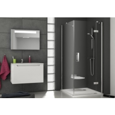 Ravak SMPS 100 bal (króm+transparent) kád, zuhanykabin