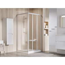 Ravak Supernova APSS-90 fix oldalfal 188 szatén+grape (kifutó termék) kád, zuhanykabin