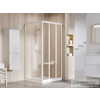 Ravak SUPERNOVA ASDP3+APSS 120x75 cm-es tolóajtós zuhanykabin fix oldalfallal,fehér/grape 00VG01R2ZGSET120APSS75
