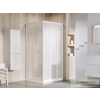 Ravak SUPERNOVA ASDP3+APSS 120x75 cm-es tolóajtós zuhanykabin fix oldalfallal,fehér/pearl 00VG01R211SET120APSS75