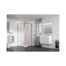 Ravak Supernova II SRV2-90 195 S fél zuhanykabin, szatén + Transparent kád, zuhanykabin