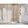 Ravak SUPERNOVA SRV2+SRV2 90x100 cm-es tolóajtós,sarokbelépős zuhanykabin,fehér/grape 14V701O2ZGSET90100