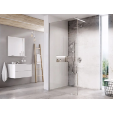 Ravak Walk-in zuhanyparaván 120 cm Ravak Walk In Wall GW9WG0C0SZ1 kád, zuhanykabin