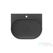 Ravak YARD 60 mosdó tartókonzol nélkül, csaptelep furattal, Antracit XJX03260002 szaniter