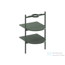 Ravak YARD Yard nyitott polcos bútor, Grey Green D800008004 fürdőszoba bútor