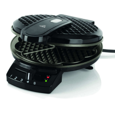 Ravanson GR-7010 1200 W 4 szeletes Fekete gofrisütő gofrisütő