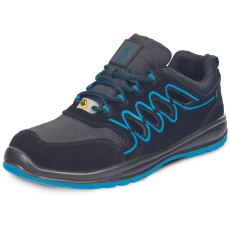 Raven Sporty S1P ESD SR Fekete/Kék Munkavédelmi szandál - 47