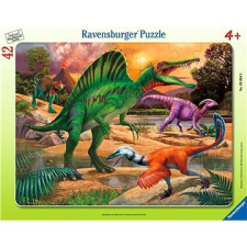 Ravensburger 050949 Dinoszaurusz 30-48 darab puzzle, kirakós