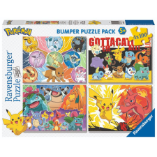 Ravensburger 056514 Pokémon 4x100 darab (4005556056514) puzzle, kirakós