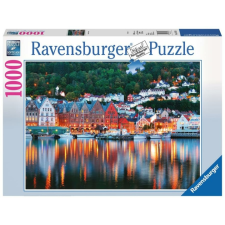 Ravensburger 1000 db-os puzzle - Bergen, Norvégia (19715) puzzle, kirakós