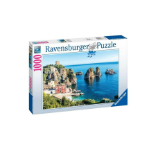 Ravensburger 1000 db-os puzzle - Faraglioni di Scopello, Szicília (12001235) puzzle, kirakós