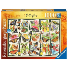 Ravensburger 1000 db-os puzzle - Tropical Butterfly (17624) puzzle, kirakós