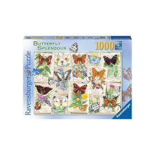 Ravensburger 1000 db-os puzzle - Tündöklő pillangók (15261) puzzle, kirakós