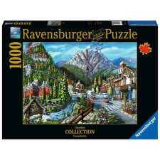 Ravensburger 1000 db-os puzzle - Üdvözöljük Banffban! (16481) puzzle, kirakós