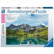 Ravensburger 1000-db-os puzzle - Zürser See in Vorarlberg, Ausztria (17174) puzzle, kirakós