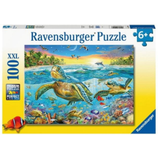 Ravensburger 100 db-os XXL puzzle - Teknősök találkozása (12942) puzzle, kirakós