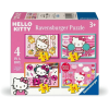 Ravensburger 12004158 4 Az 1-ben Puzzle 12,16,20,24 db - Hello Kitty (4005555041580)