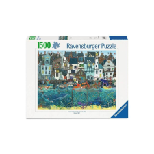 Ravensburger 1500 db-os puzzle - Csodák kikötője - Nyüzsgő fantázia (12001398) puzzle, kirakós