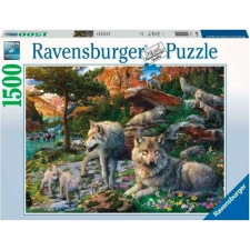 Ravensburger 1500 db-os Puzzle - Farkasfalka 16598 (RAP 165988) puzzle, kirakós
