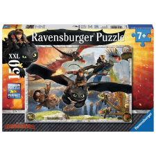 Ravensburger 150 db-os XXL puzzle - Így neveld a sárkányodat (10015) puzzle, kirakós