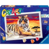 Ravensburger 201938 CreArt Számfestő készlet - Méltóságteljes tigris (GXP-811654)