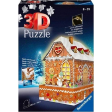 Ravensburger 216 db-os 3D Puzzle - Mézeskalács Ház 11237 (405751) puzzle, kirakós