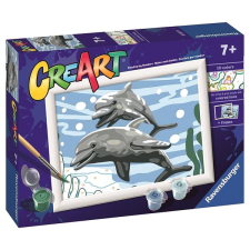 Ravensburger 235278 CreArt Boldog delfinek kreatív és készségfejlesztő