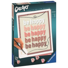 Ravensburger 235445 CreArt Légy boldog: Be happy kreatív és készségfejlesztő