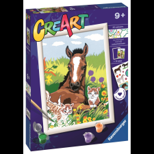 Ravensburger 235728 CreArt ló és cicák (4005556235728) kreatív és készségfejlesztő