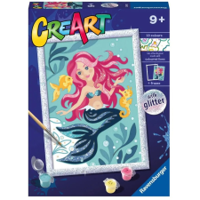 Ravensburger 236213 CreArt Bájos hableány (4005556236213) kreatív és készségfejlesztő