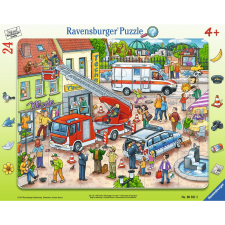 Ravensburger 24 db-os Keretes Puzzle - Állatmentés 06581 (6581) puzzle, kirakós