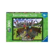 Ravensburger 300 db-os XXL- puzzle - Minecraft (13334) puzzle, kirakós