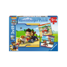 Ravensburger 3 x 49 db-os puzzle - Mancs őrjárat (09369) puzzle, kirakós